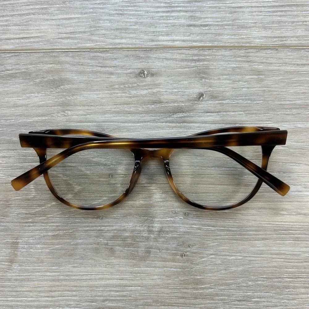 Warby Parker x Noah Shea M 225 Brown Tortoise Eyeglasses **Frames Only**